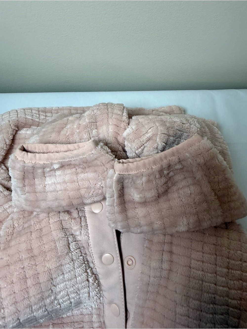 Orvis Plush Quarter-Zip Pullover Jacket - Dusty Pink - Picture 8 of 8